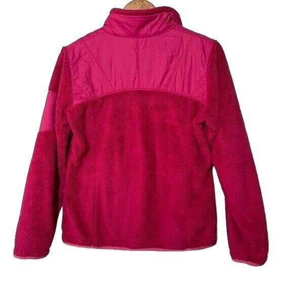 Nike ACG JACKET Womens Medium Jacket Fuchsia Fuzzy Full Zip - Picture 8 of 10